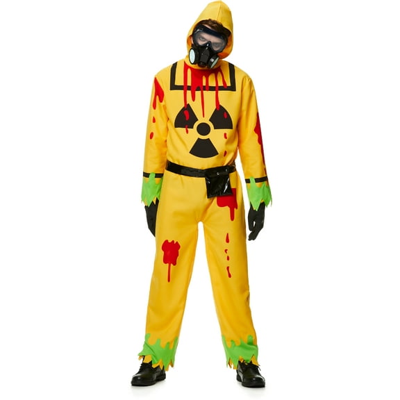 Toxic Biosuit Tainted Radiation Worker Women's Costume X-Large 18-20