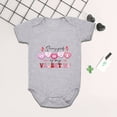 thumbnail image 7 of Baby Deals!Toddler Girl Clothes Clearance,Toddler Baby Boys Girl Comfortable Mother's Day Baseball Print Short Sleeve Romper Jumpsuit, 7 of 7