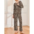 thumbnail image 2 of Avidlove 2 Pack Womens Pajama Sets Long Sleeve Tops with Long Pjs Bottom Sleepwear Soft Loungwear with Pockets S-XXL, 2 of 7