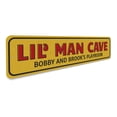 thumbnail image 3 of Lil Man Cave Novelty Decor, Metal Wall Sign - 4x18 Inches, 3 of 4