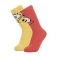 thumbnail image 7 of Spongebob Squarepants Spongebob and Patrick Womens Chenille Cozy Crew Socks, 7 of 7