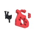 thumbnail image 3 of Milaget RC Car Motor Base Bracket Metal Motor Bracket for Wltoys 144010 Red, 3 of 6