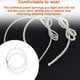 thumbnail image 4 of Aretes Qarigey Círculo Exagerado Artificial Cómodo de usar Ligero Exquisito Moda Atractivos, 4 of 6
