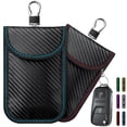 thumbnail image 1 of Protector de llave de bolsa Faraday, paquete de 2 bolsas protectoras de llavero RFID con bloqueo de señal, jaula de seguridad antirrobo para coche, 1 of 5