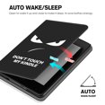 thumbnail image 3 of Ayotu Folding Case for All-New Kindle 10th Gen 2019 Release, with Auto Wake/Sleep, Lightweight Leather Hands-Free Stand Cover with Hand Strap (Not Fit Kindle Paperwhite), Non't Touch, 3 of 7