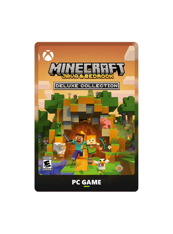 Minecraft: Java & Bedrock Deluxe Collection - Windows 10 [Digital]