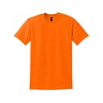 thumbnail image 5 of Gildan Classic Fit Men DryBlend T-Shirt, Short Sleeve Crewneck Tee, Safety Orange, 3XL, 5 of 5