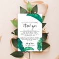 thumbnail image 4 of Koyal Wholesale Tropical Banana Leaf Wedding Thank You Place Setting Cards for Table Reception, Dinner Plates, 56-Pk, 4 of 5