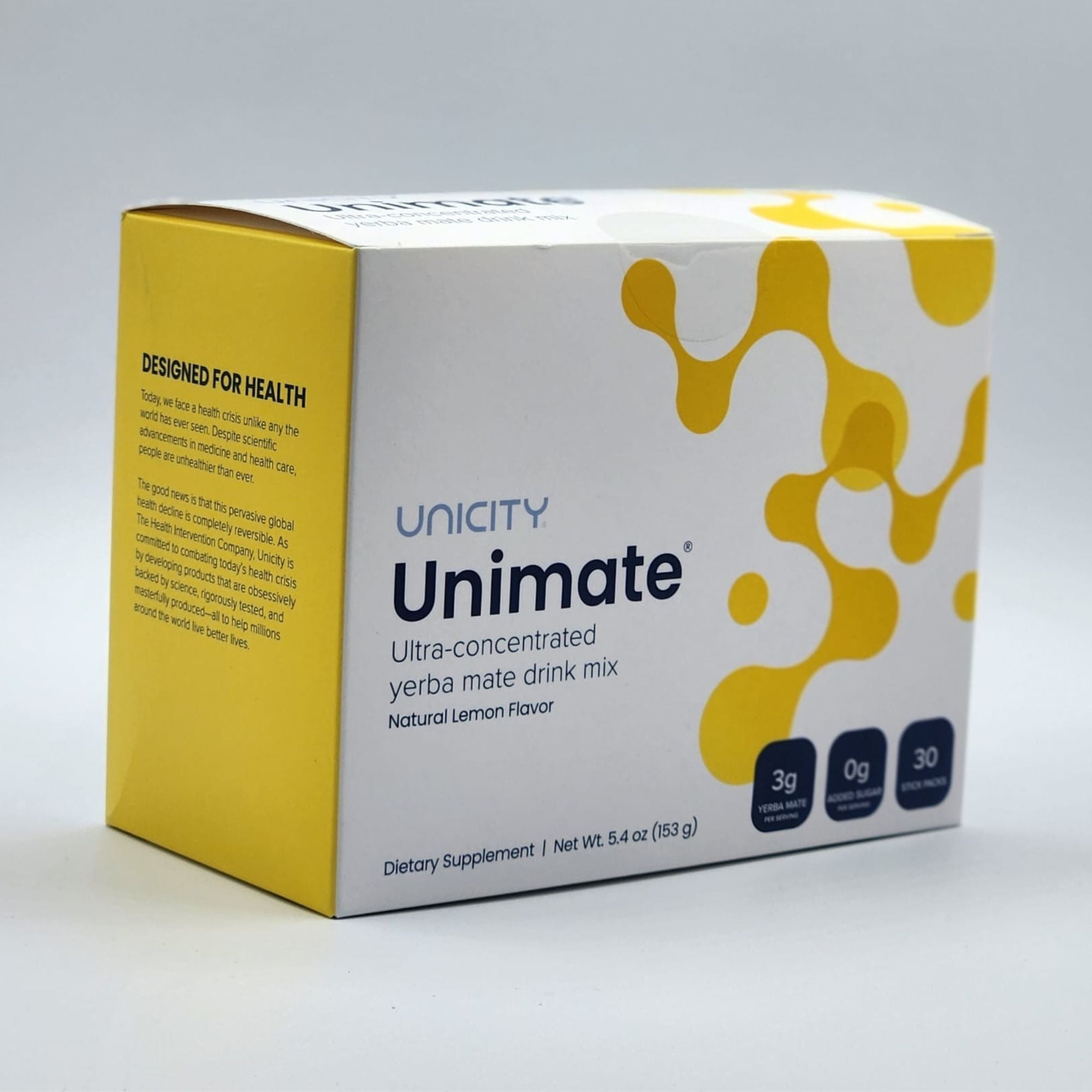 Unicity Unimate レモン風味 30パック入り 3箱 【公式通販】