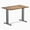 Pheasantwood / Space Gray, variant on Desky Zero Mini Hardwood Office Desk - Teak / 40" X 24" / White