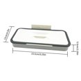 thumbnail image 3 of 2 Pieces Over Door Cabinet Garbage Holder Alloy Hanging Over Door Garbage Holder Garbage Holder Trash Rack Kitchen Cupboard Waste Container, 3 of 5