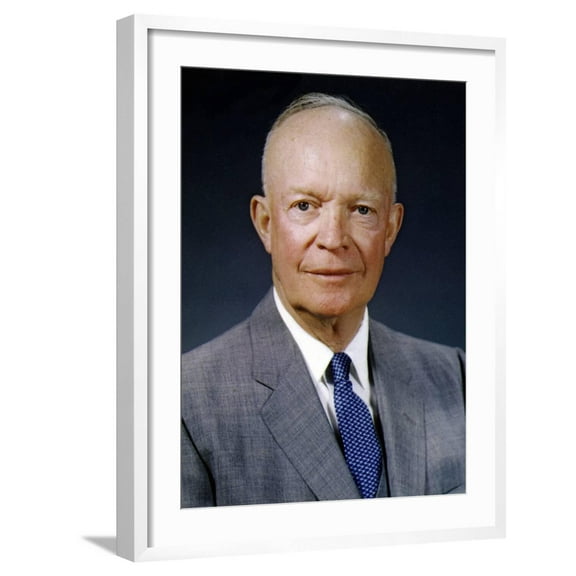 Art.com President Dwight Eisenhower, May 29, 1959 Photo, White Frame Wall Art, 23" x 29"