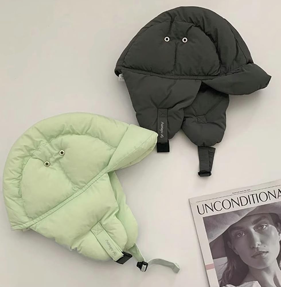 CoCoMangos Winter Balaclava Hood Ski Caps Outdoor Thickened Cold and Warm Beanie Hats Cycling Windproof Lei Feng Hat