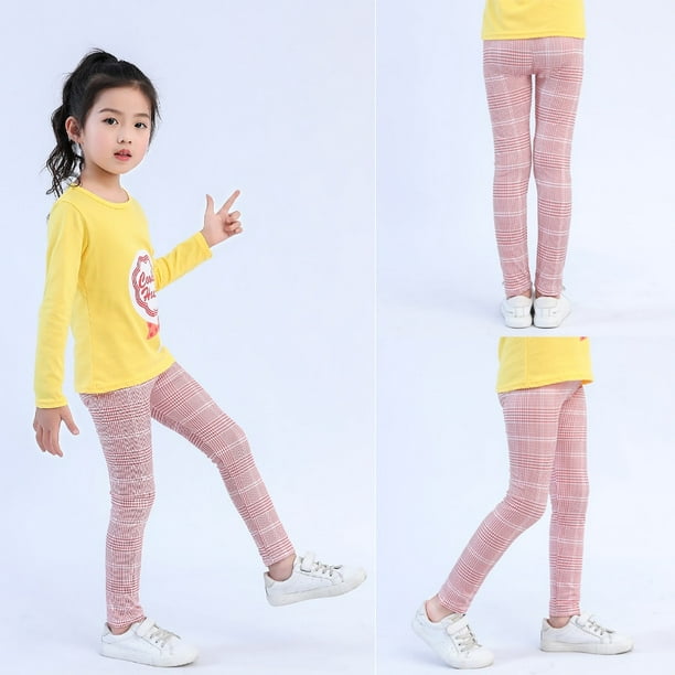 AAMILIFE Cute Girls Print Leggings Girl Clothes Kids Print Flower