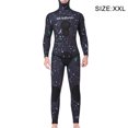 thumbnail image 2 of Eigraketly Trajes de buceo profesionales de 3MM, traje de buceo para de peces, traje de baño para mantener el calor, traje de Surf con capucha para Deportes acuáticos Verde XXL Eigraketly OD017116-04, 2 of 6