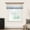 Multicolor, variant on Brown Grey Ombre Valance Curtains for Kitchen/Living Room/Bathroom/Bedroom Window, Rod Pocket Small Topper Half Short Window Curtains Voile Sheer Scarf, Modern Abstract Art Aesthetics 60"x18"