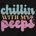 thumbnail image 2 of Cute Easter Chillin With My Peeps Women Crewneck Sweatshirt Brisco Brands S, 2 of 5