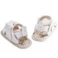 thumbnail image 6 of Gyratedream Newborn Toddler Baby Girls Summer Soft PU Leather Princess Butterfly Sandal Shoes 0-18 Months, 6 of 9