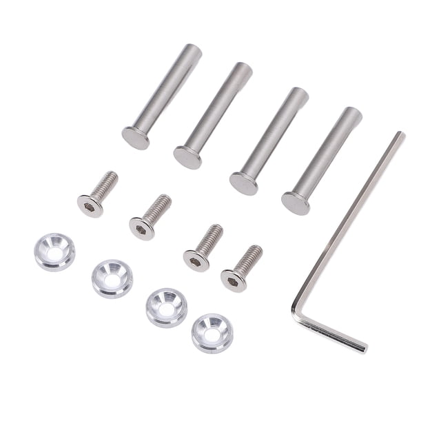JUEGO DE TORNILLOS DE VENTILADOR DE CPU, PARA VENTILADORES DE COMPUTADORA DE 25/30 MM DE ESPESOR, TORNILLOS DE VENTILADOR DE PC PARA DEFRIADORES DE CPU, KIT DE LAVADORAS DE