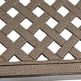 thumbnail image 4 of 62" Outdoor Aluminum | Seats Many for Gatherings | Woven Look Dining Table, 4 of 6