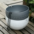 thumbnail image 4 of ZheElen 2piece Stylish And Practical Hanging Flower Pots For Indoor And Outdoor red 1Set, 4 of 6