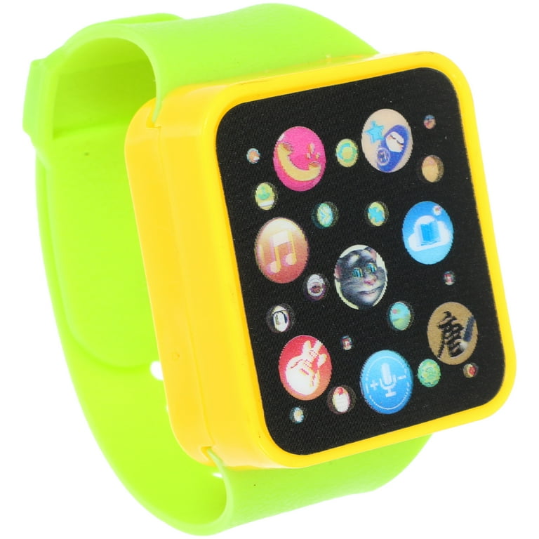 Kids Watch Toy Educational Learning Wrist Watch Multifunction Touch Screen Watch Toy Green