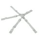 thumbnail image 5 of Correas para silla alta, arnés ajustable de 5 puntos, cinturón de seguridad para bebé con hebilla para cochecito, color gris, 5 of 14