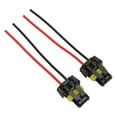 thumbnail image 2 of LYUMO 2pcs Headlight Connector DIY Installation Compact Lightweight Convenient Practical Stable Reliable Wiring Harness,Headlight Pigtail,Headlight Socket, 2 of 8