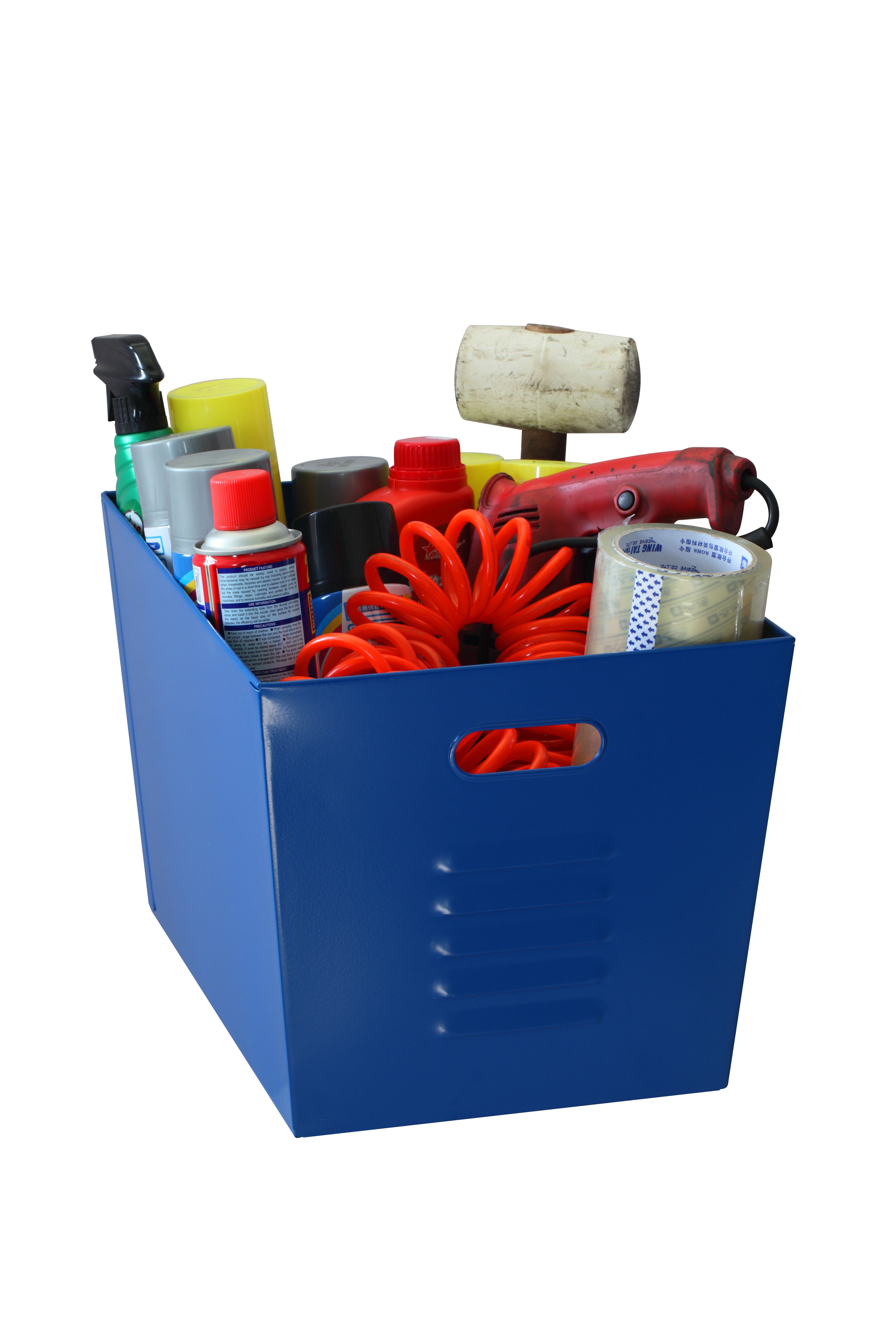 Muscle Rack LB111310 Steel Galvanized Utility Bins 12" Width x 11