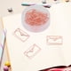 thumbnail image 3 of 12 Unids Clips de papel dorado Paperclips grandes Clips envolventes de metal Escuela Suministros para oficina Organización de documentos personales clips dorados clips Spptty artesanía, 3 of 7