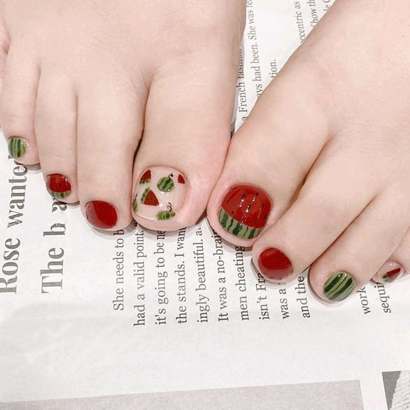 Summer Cool Watermelon Nail Stickers