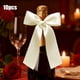 thumbnail image 1 of Double Ear Bow Ballets Style Princess Birthday Party Scene Shooting Background Decoration Wine Glasses Decoration Bow Candlestick Decoration Bow, 1 of 6