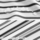 thumbnail image 4 of Cortina Jinchan 178x183 cm Impermeable Rayas Blancas y Negras, 4 of 8