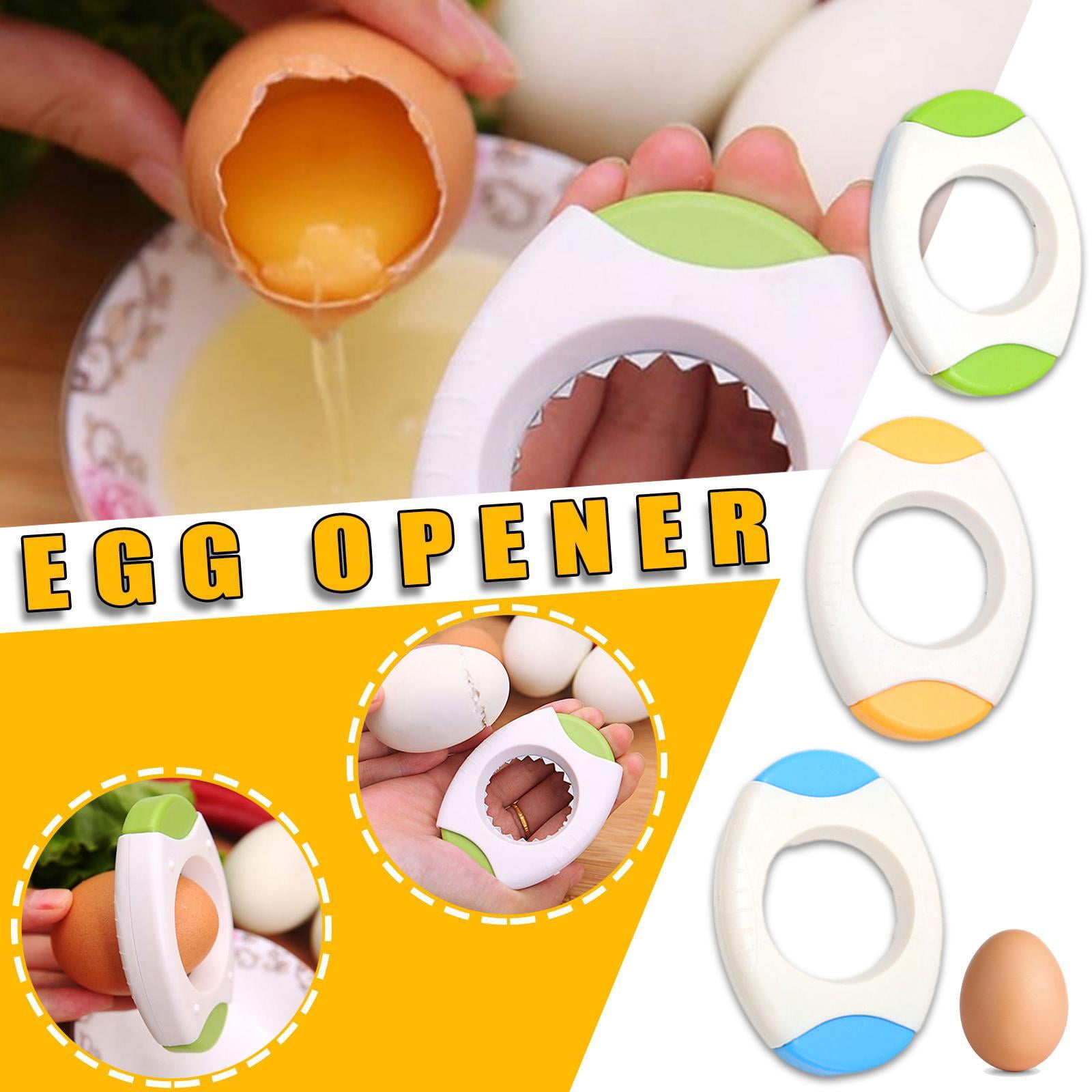 Egg Shell Opener Egg topper cutter, Egg Cracker Separator for Raw, Egg