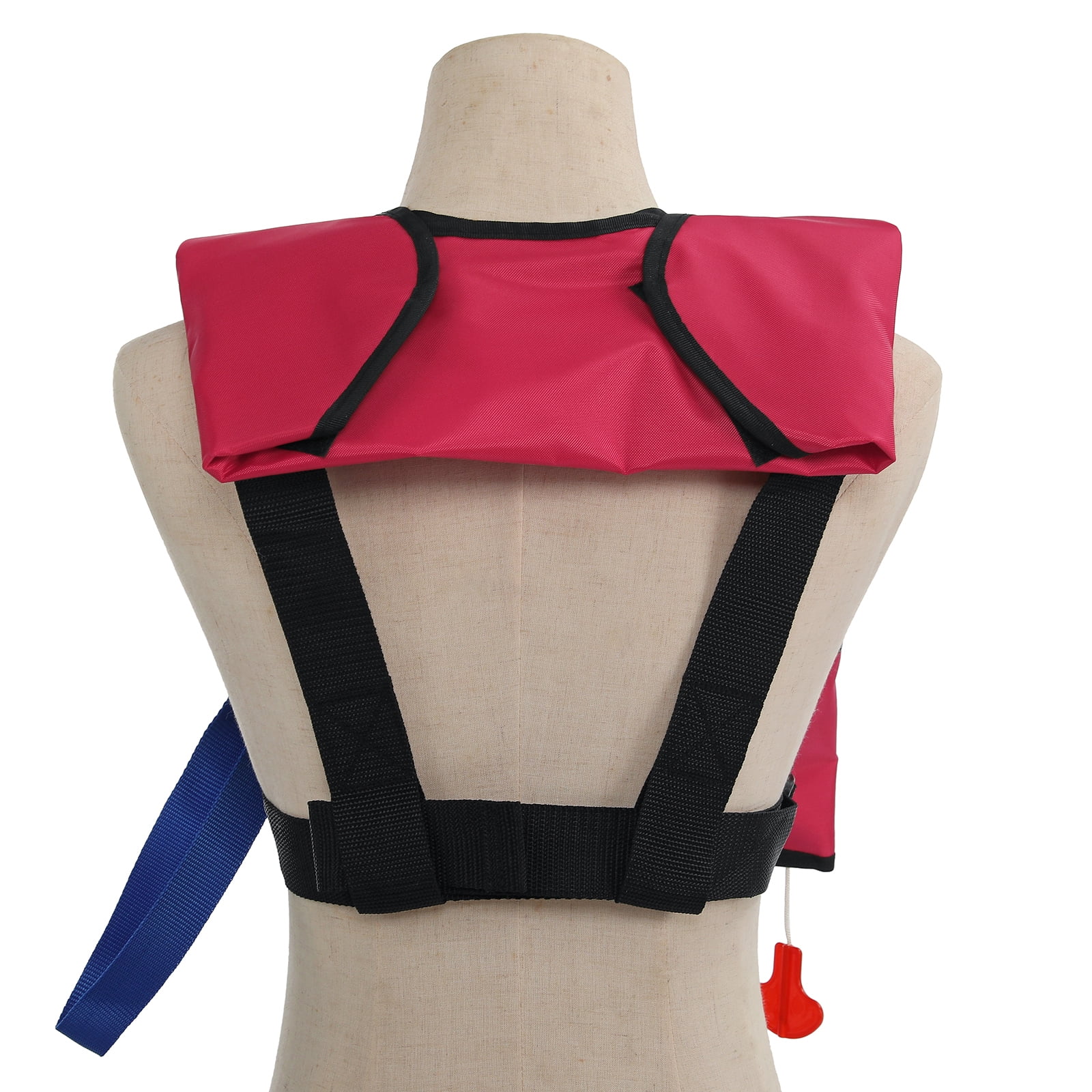 GOTGELIF Automatic Inflatable Life Jacket with Reflectors Safety Adult Life Jacket PFD Survival Buoyancy Life Vest for Boating Fishing Sailing Kayaking Surfing Paddling (Max Waist Size: 50'')