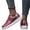 Rose Gold, variant on AUDeals Womens Casual Sneakers - Breathable Memory Foam Shiny Fashion Skate Shoes Comfortable Walking Fitness Shoes