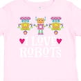 thumbnail image 4 of Inktastic Robotics I Love Robots Gift Girls Toddler T-Shirt, 4 of 5