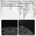 thumbnail image 4 of 16 Holder Acrylic Ice Cream Cone/ Sushi Hand roll Stand Transparent, 4 of 5