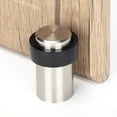 thumbnail image 2 of Stainless Steel Rubber Cylindrical Door Stopper Anti-Collision Protection, 2 of 4