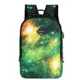 thumbnail image 3 of School Bag Fashion Starry Sky Pattern Travel Backpack with USB Charging Port, 3 of 10