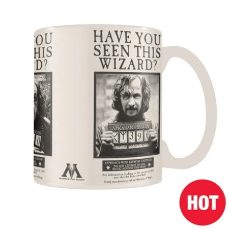 Harry Potter Wanted Poster Sirius Heat Changing Mug | Walmart Canada