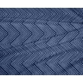 thumbnail image 4 of oneOone Polyester Lycra Navy Blue Fabric Chevron Block Sewing Material Print Fabric By The Yard 56 Inch Wide, 4 of 4