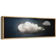 thumbnail image 5 of IDEA4WALL Extra Large Framed Canvas Print Wall Art Artistic Cloud Pastel Artwork Nature Wilderness Antique Retro Fine Art Decorative Relax/Calm for Home Decoration - 60"x20", 5 of 5