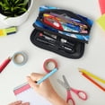 thumbnail image 7 of MUOOUM Pencil Case, Blue Tie Dye Sharks Pattern Large Capacity Pencil Pouch Stationery Pen Bag, 7 of 7