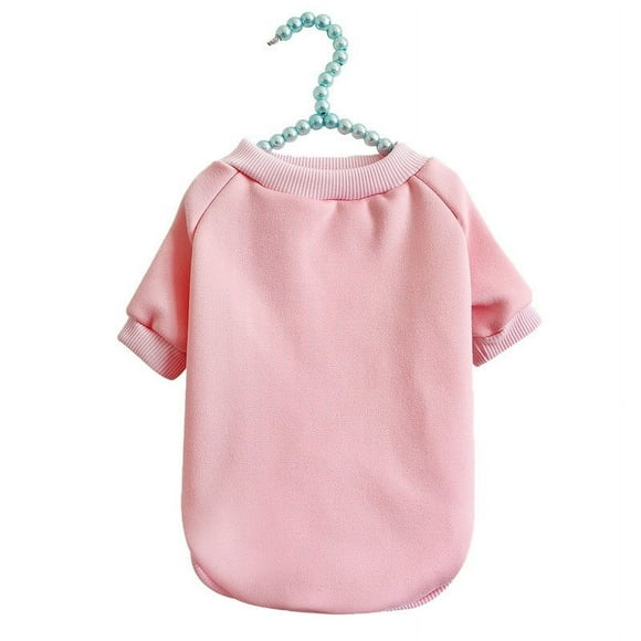 And Winter Cute Peach Heart Pattern Dog Pet Sweater Clothes