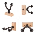 thumbnail image 2 of Colgador Colgador de guitarra GH-01 Soporte de gancho de montaje en pared de madera para guitarras acústicas eléctricas Instrumento de cuerda de bajo ukelele Tomshoo Colgador, 2 of 6
