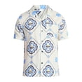 thumbnail image 2 of Corona Men's and Big Men's Graphic Button-Up Shirt, Sizes S-3XL, 2 of 5