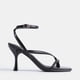 thumbnail image 2 of Sandalia DREAM PAIRS Sylvestra Tacones Bajos Tipo Gatito Negro 11, 2 of 8