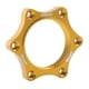 thumbnail image 1 of Adaptador de Brida de Rotor Bici profesion Conversión de de Bicicletas para ejercicio y Actividades al Dorado 48mm, 1 of 7