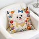 thumbnail image 5 of Uuiauoio Cute Animals Decorative Throw Pillow Cover , Animals Family Animals Outdoor Pillow Cases Square Standard Cushion Cover for Sofa Couch Bed Car 17.72x17.72 inch, 5 of 6